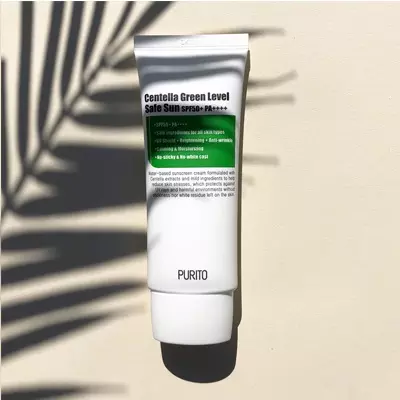 Солнцезащитный крем для чувствительной кожи PURITO Centella Green Level Sun Level Safe Sun SPF50+PA++++